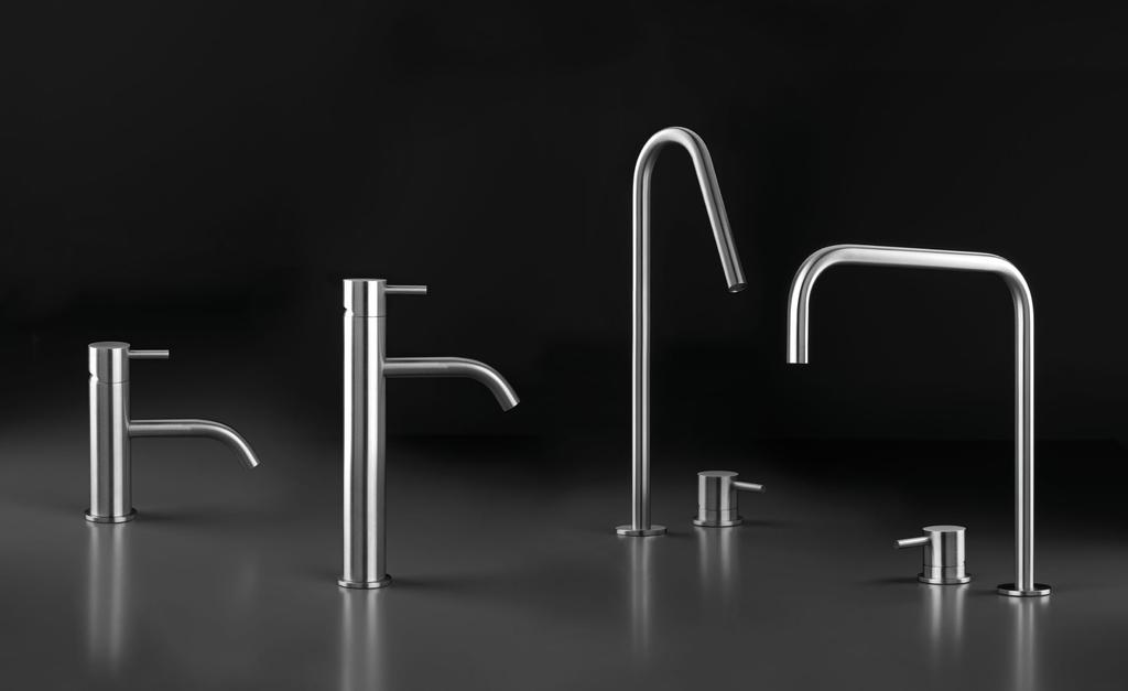 9 INOX faucets TOX101-S, TOX102-S,
