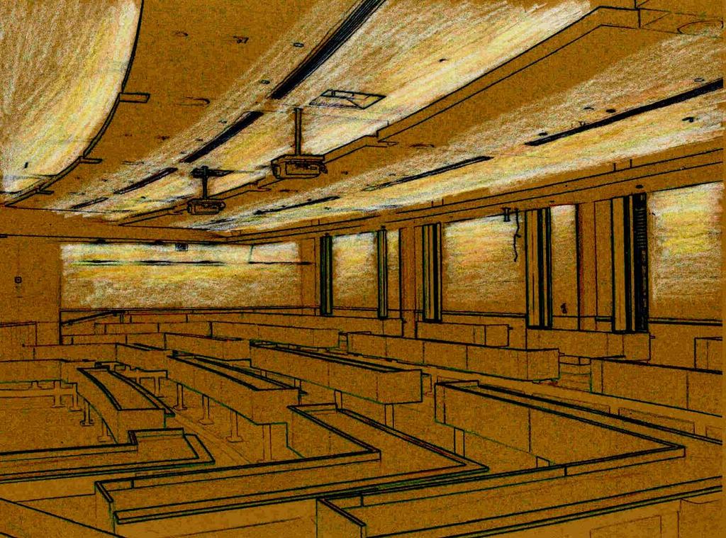 Auditorium Design Solutions Diffuse wash on ceiling