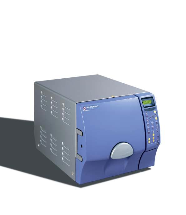 STERILCLAVE 18: THE PRODUCT RANGE > 18 BHD An 18 litres Type B rapid autoclave, designed according to the EN 13060 standard, offering and leading through a fractioned pulsed vacuum cycle to the
