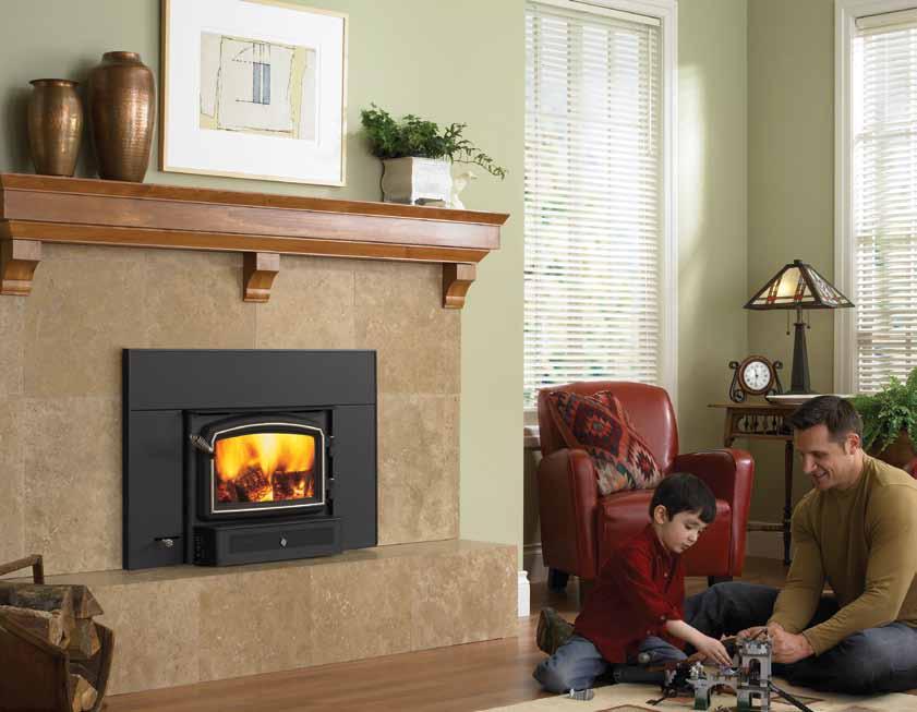 inserts, or for that space in your home that invites a more compact style of fireplace.