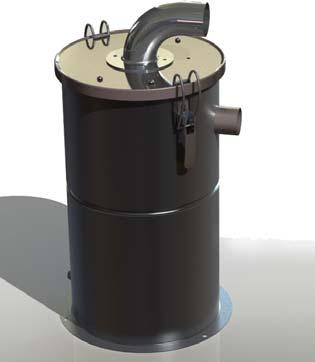 sensor Exhaust valve product Vacuum motor remote MODEL Unit of measure WX50 WX55 Power kw 2,2 3 Voltage V 230-380 230-380 Frequency Hz 50 50 Hopper capacity internal lt 9 9 Max.