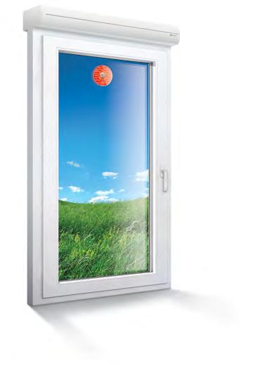 MIKrovent is a window ventilation system integrated with a window frame or attached onto roller shutters.