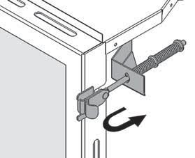 Appliance Preparation QUALIFIED Window Removal The window is held in place by a spring-loaded lever on each side. 1. To remove the window, locate the levers on each side of the window towards the top.