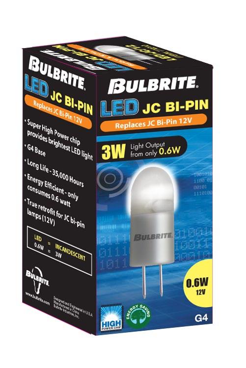 Specialty JC Bi-Pin, Wedge & Festoon LED JC Bi-Pin is a true retrofit for bi-pin lamps (12V) LED Wedge has 360 illumination and is a true retrofit for wedge lamps (12V & 24V) LED Festoon is a true