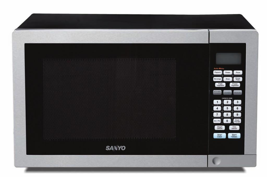 INSTRUCTION MANUAL EM-S8588V Microwave Oven Read these instructions carefully before