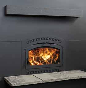 system is surprisingly competitive. The reason is simple, the air cooled chimney system approved for FireplaceX may cost 50% less than chimney systems required on other high heat output fireplaces.