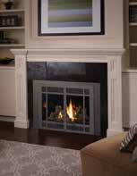 Additional Fireplace Xtrordinair Products FLUSH WOOD FIREPLACE INSERTS Wood Burning Inserts FireplaceX offers two flush to the fireplace wood burning inserts.