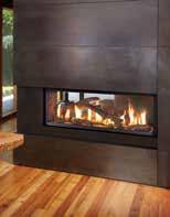 GAS FIREPLACE INSERTS Gas Burning Inserts Turn your old, open masonry or metal (zero clearance) fireplace into a clean, efficient source of heat for your home.