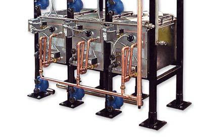 We ve stacked multiple humidifiers in racks with single-point piping and electrical connections, making field installation easier and less costly. Strict process requirements.
