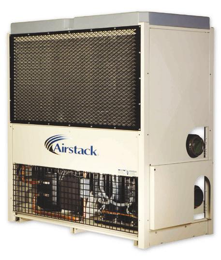 Available in 10 to 1,275 tons capacity Air-Cooled Condensing Units All Multistack modular air-cooled chillers are available as air-cooled condensing units Refrigerant specialties are factory