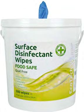 FOOD SURFACE WIPES HEALTHCARE CATERING HOUSEHOLD Surface Disinfectant Wipes - Food Safe This range of products have been