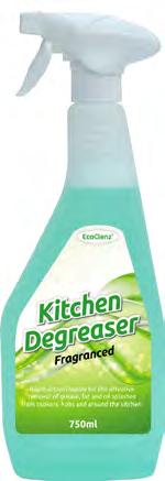 CLEANING CHEMICAL SPRAYS HEALTHCARE JANITORIAL CATERING HOUSEHOLD Kitchen Degreaser Fragranced Deep clean degreaser for breaking down cooking fat and oil from cookers, hobs, extractor canopies, tiles