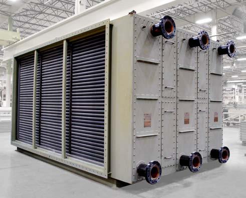 Industrial Heat Exchangers Primary Air Cooler The Customer Needed: SRC Engineered: Variable operating conditions to meet customer demand 1 Modular air coolers that enabled operation from 10-110% of