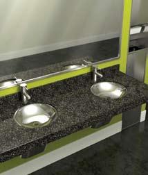 From washfountains to all-in-one lavatory systems to lavatory decks, Bradley offers a complete line of handwashing
