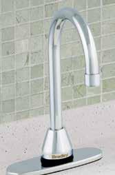Bradley s commercial grade Aerada faucets are