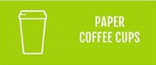 Although often thought of as a better alternative to Styrofoam, paper cups pose issues to recycling as well due to the