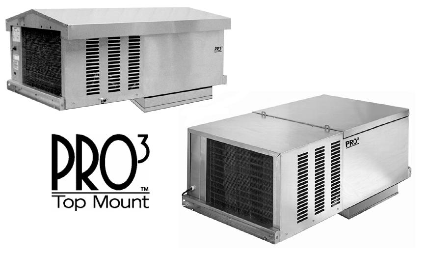 The system combines evaporator and condensing unit into one unit expediting installation time and reducing refrigerant charge saving time, money, and energy.