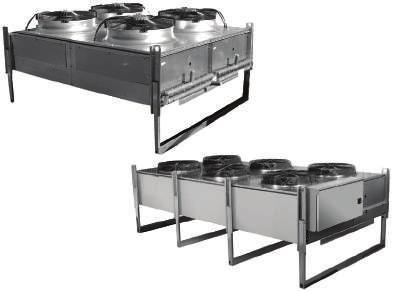 Air-Cooled Condensers 11 264 Ton Overview Product Description These air-cooled condensers feature improved energy efficiency and low sound levels sought after by the supermarket and grocery industry.