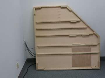 Sauna Assembly Instructions Floor Panel (Box #1): Locate the Floor Panel on a level surface (3-6) inches from wall and no more than (5 ft) from 120 Volt AC / 15 or