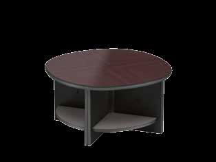 50 [952] Medium Modular Coffee Table 612-300-234 Arrow Fixed Height Table, Bolt Down 612-300-253 [1149] 45.25 [837] 32.