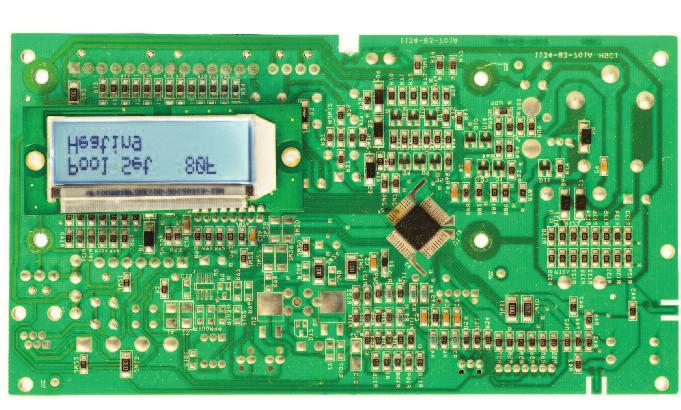 AFT Circuit Board LCD Display is removable and serviceable.