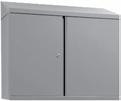 Shop & Service Furniture Section 10 Wall-Mounted Cabinets supplied by: Borroughs Corporation Wall-Mounted Storage Cabinets Borroughs Wall-Mounted Storage Cabinet with optional angle top mounts