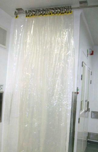 Containment Systems Flexible Curtains Our flexible curtain along with its stainless steel curtain rail and runners is an excellent and effective way to provide a temporary containment barrier /