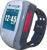 q Vega The Vega is just like a watch and can be worn 24 hrs a day, even when it is charging or you are in the shower.
