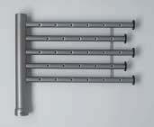 emptying of the large scrap box washing arms in stainless steel, easily removable for daily