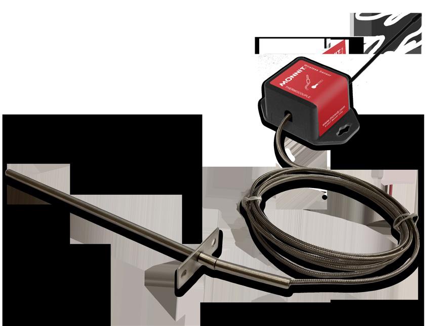 Wireless Thermocouple Sensor (Coin Cell) 1.125 in (28.575 mm) 2.0 in (50.8 mm) 0.