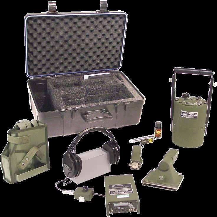 single case set. The probes are designed for use with the CANBERRA AN/PDR-77 and RDS-100 survey meters.