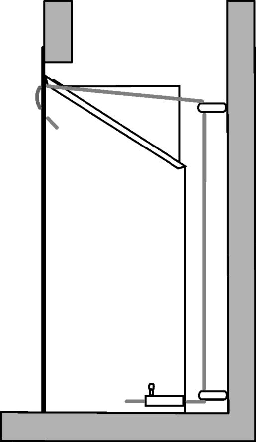 6. Thread the cables through the eyebolts. Return the cables through the holes near the bottom of the convection box back panel (See figure 21). 7.