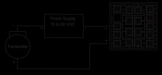 Referring to the illustrations above, locate and identify terminal locations for the power supply voltage, the set point relay, and the appropriate sensor.