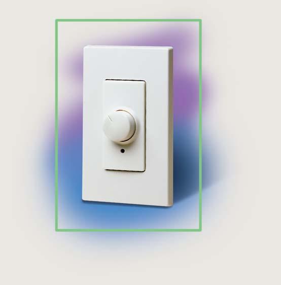 IllumaTech Rotary Controls 120V AC 60Hz Only All IllumaTech Rotary controls combine the ease of a traditional rotary dial with the contemporary look of Leviton Decora DESCRIPTION CAT. NO.