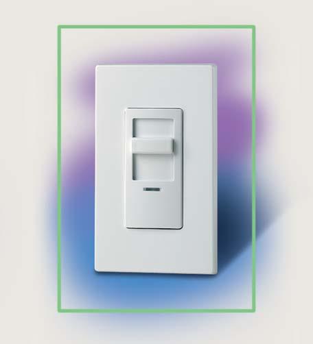 IllumaTech Non-Preset Slide Dimmers Single-Pole Only, with LED Locator 120V 60 Hz AC Only DESCRIPTION CAT. NO.
