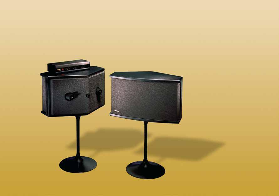 901 Series VI Direct/Reflecting speaker system Legendary performance from the flagship Bose stereo speakers. Brings the warmth, power and excitement of a concert hall to the home.