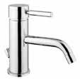 Mono Basin Mixer with Pop-up Waste with 1/2 Flexible Pipes Min. Operating Pressure 0.