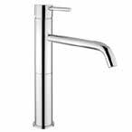 5 bar LP Mono Tall Basin Mixer with Pop-up Waste with 1/2 Flexible Pipes 289 mm High Min. Operating Pressure 0.