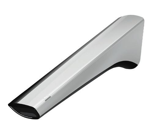 Wall mounted tapware, concealed / exposed electronic TZ-GW20SBK Galvin Ultra GW20 Wall Mounted Tap,