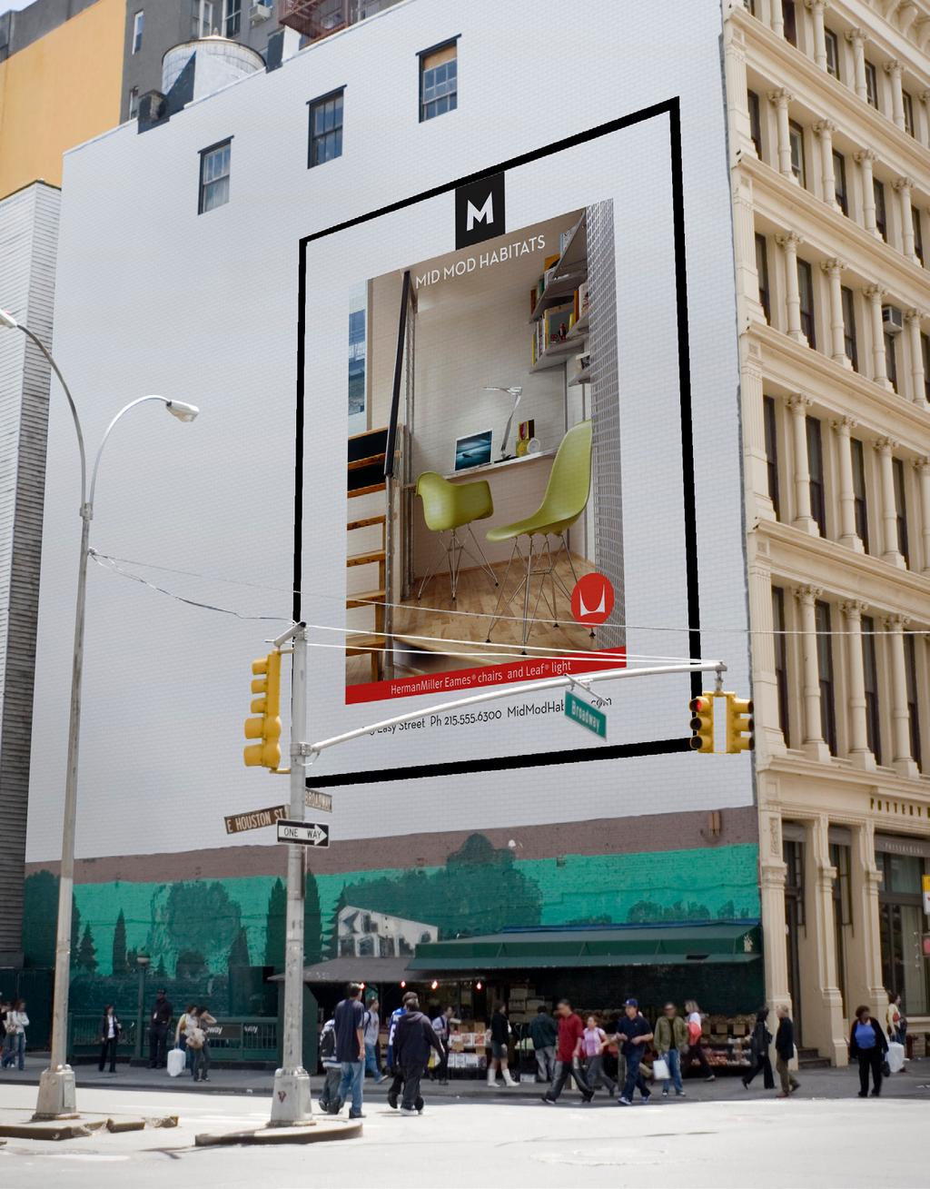 July 2010 6. Visual Use of the Brand Billboard 1. Building on the HermanMiller brand 2. Using the authorized retailer phrase 3.