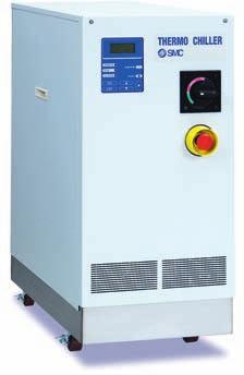 Chiller HRW, HEC 2 Water-cooled For temperature control in room temperature area Temperature range setting: 68 to 194 F Thermo-chiller Refrigerant-free and energy-saving type using no compressor.