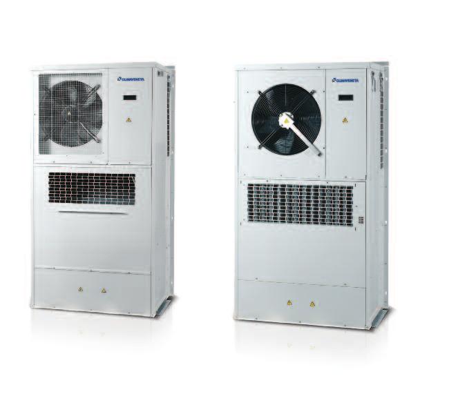 TELECOM SOLUTIONS MED / i-med 0001 0091 Packaged air conditioners for telecounication shelters Free Cooling Unit description The MED/i-MED air conditioners for telecounication shelters are direct