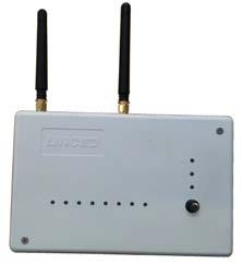 In addition to the reception of normal signals of alarm and sabotage, is ready for the reception of supervisory and anti-saturation signals. Acoustic signal for test functions during installation.