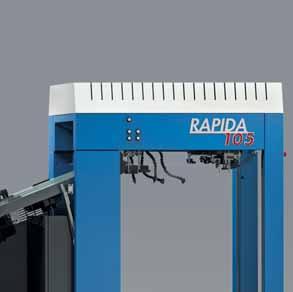 Special perfecting drum gripper system handling a broad substrate range Fully automatic conversion between straight and perfecting mode in approx.