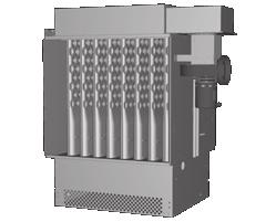 Because the unit relies on a natural draft to vent properly, power vented units should be considered if the vent system is horizontal or if the space in which the unit is located is generally under a
