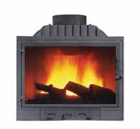 firewood for cosy comfortable heat Cheminees Philippe s new C 9-2 has a timeless appeal to blend easily