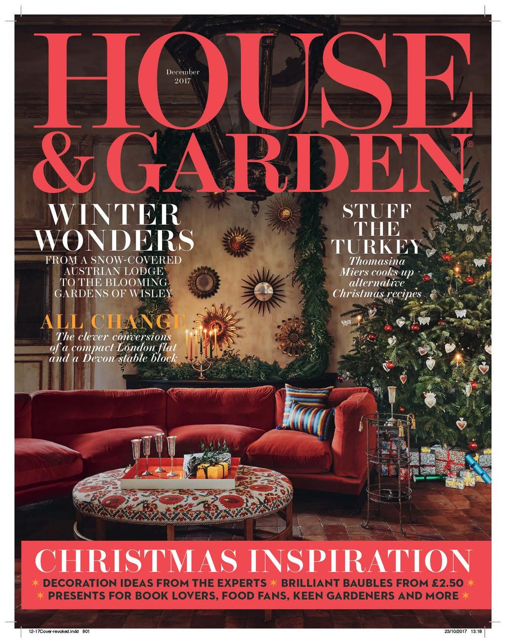 HOUSE & GARDEN CIRCULATION READERSHIP SUBSCRIPTIONS TRADE READERSHIP* UNIQUE USERS PAGE IMPRESSIONS FACEBOOK TWITTER INSTAGRAM PINTEREST 111,017 389,000 36,599 66,130 687,036 2,767,683 6,103,479