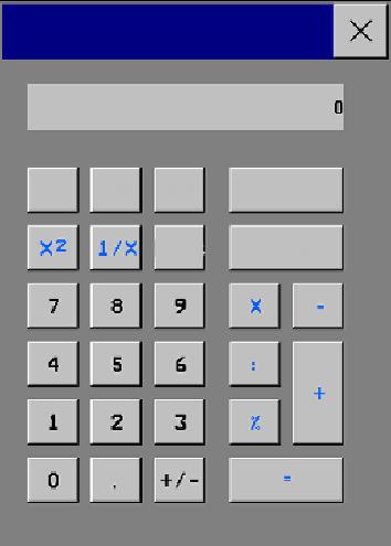 2 Basic Operation Operating and Navigating Using the On-Screen Calculator You can use the on-screen calculator to perform any of the standard operations for which you would