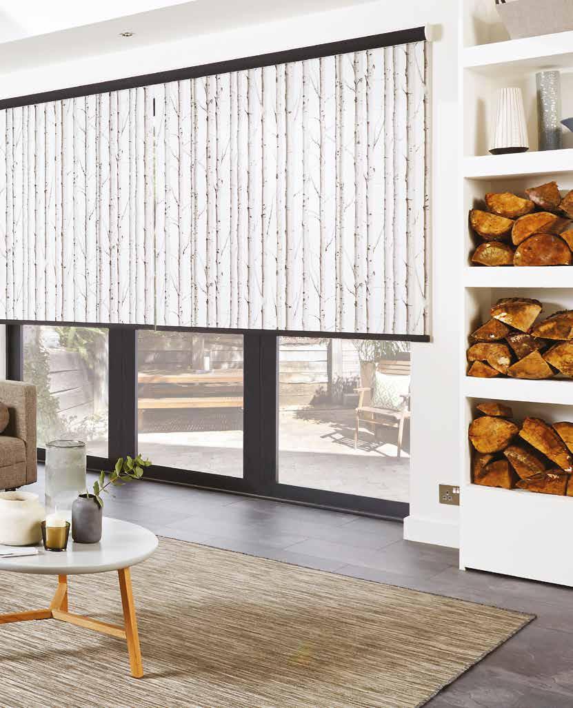 DESIGNER styling Window blinds are always a stunning addition to the home.