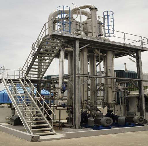 THERMAL PROCESSING SYSTEMS EVAPORATION HRS evaporation systems are designed for concentration of products from juices and purees to tomato and liquid cheese based products.